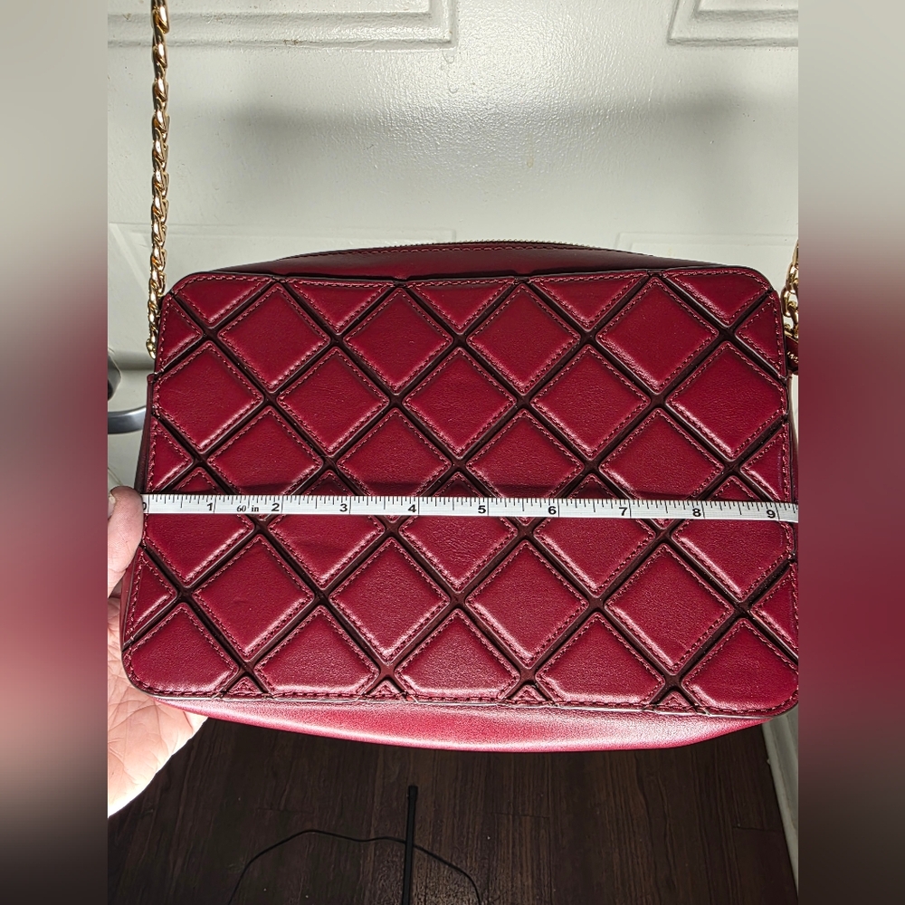 Michael Kors Red Quilted‎ Crossbody Bag - Picture 8 of 8
